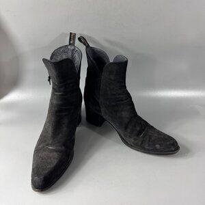 Cesare Paciotti Suede Ankle Boots, Size 40